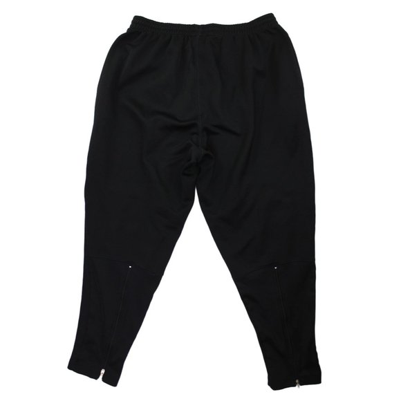 Adidas Black Drawstring Waist Jogger Sportswear Athletic Track Pants sz L - Picture 5 of 6